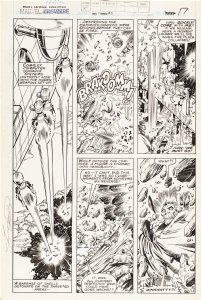 Marvel Fanfare #13 pg 17 (Marvel, 1984) Black Widow Saga Comic Art