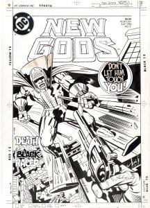 Jack Kirby Mike Royer | New Gods #2 Cover (Dc, 1984) | Will’s Comic Art Page