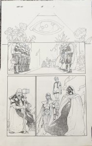Secret Wars #5 pg 1 (Marvel, 2015) Emperor Doom Comic Art