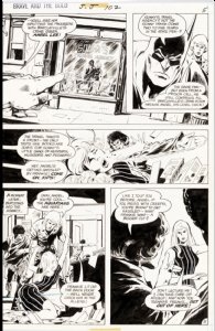 Brave & Bold #102 pg 5 (DC, 1972) 'The Commune of Defiance' Comic Art