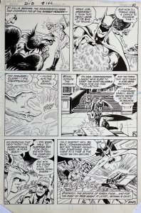 Brave and the Bold #186 pg 17 (DC, 1982) Comic Art