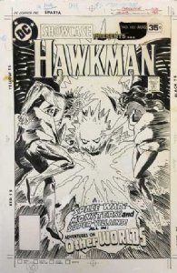 Joe Kubert | showcase comics #103 cover (dc, 1978) hawkman | Will"s Comic Art Page