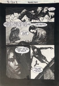 The Crow: Dead Time #3 pg 3 (Kitchen Sink Press, 1996) Comic Art