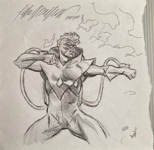 Brotherhood of Evil Mutants Character Study: Pyro Comic Art