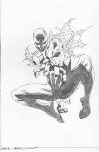 Superior Spider-Man #17 cover & toy box art (2013) 1st App in the MU Comic Art
