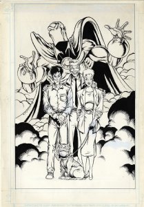 Dr Fate Promo Poster (DC, 1988) Comic Art