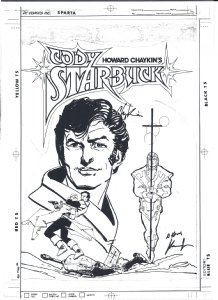 Cody Starbuck cover Comic Art