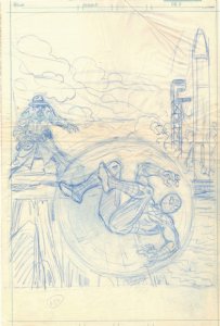 The Amazing Spider-Man Aim Toothpaste Giveaway cover prelim (1982) Comic Art