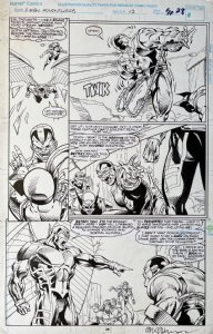 X-Men Adventures #12 pg 20 (Marvel, 1993) Apocalypse Comic Art
