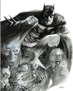 Batman #140 cover (DC, 2023) Rogues Comic Art